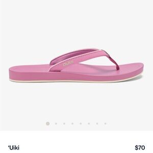 OluKai Women's Pink Beach Sandals